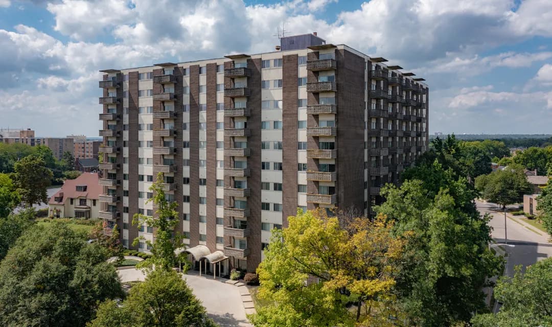 Building Exterior at Park Layne Apartments